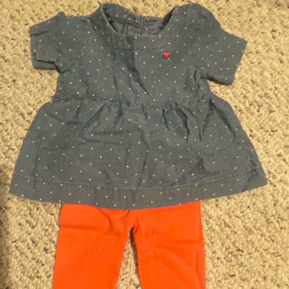 Carter’s Denim 2pc Outfit